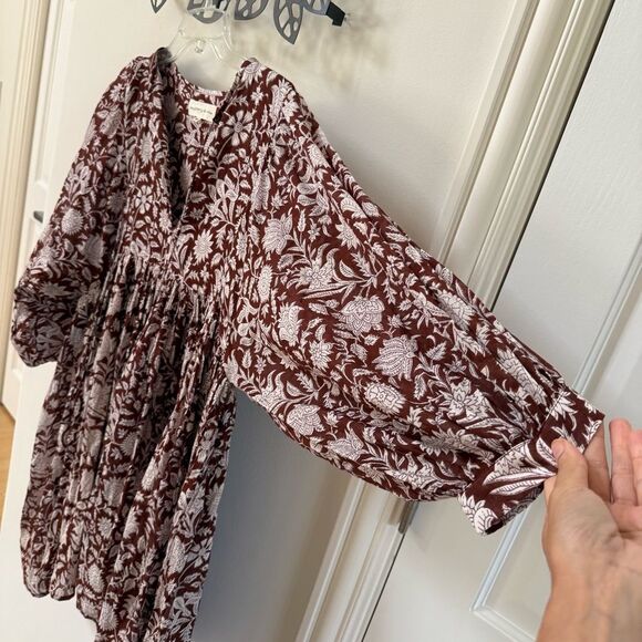 Daughters of India Kyra Mini Dress in Wine M NWOT - Picture 8 of 14